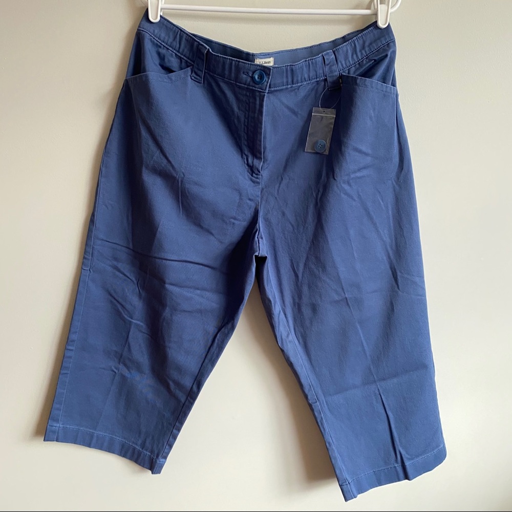 SOLD L.L. Bean Cropped Pants NWOT